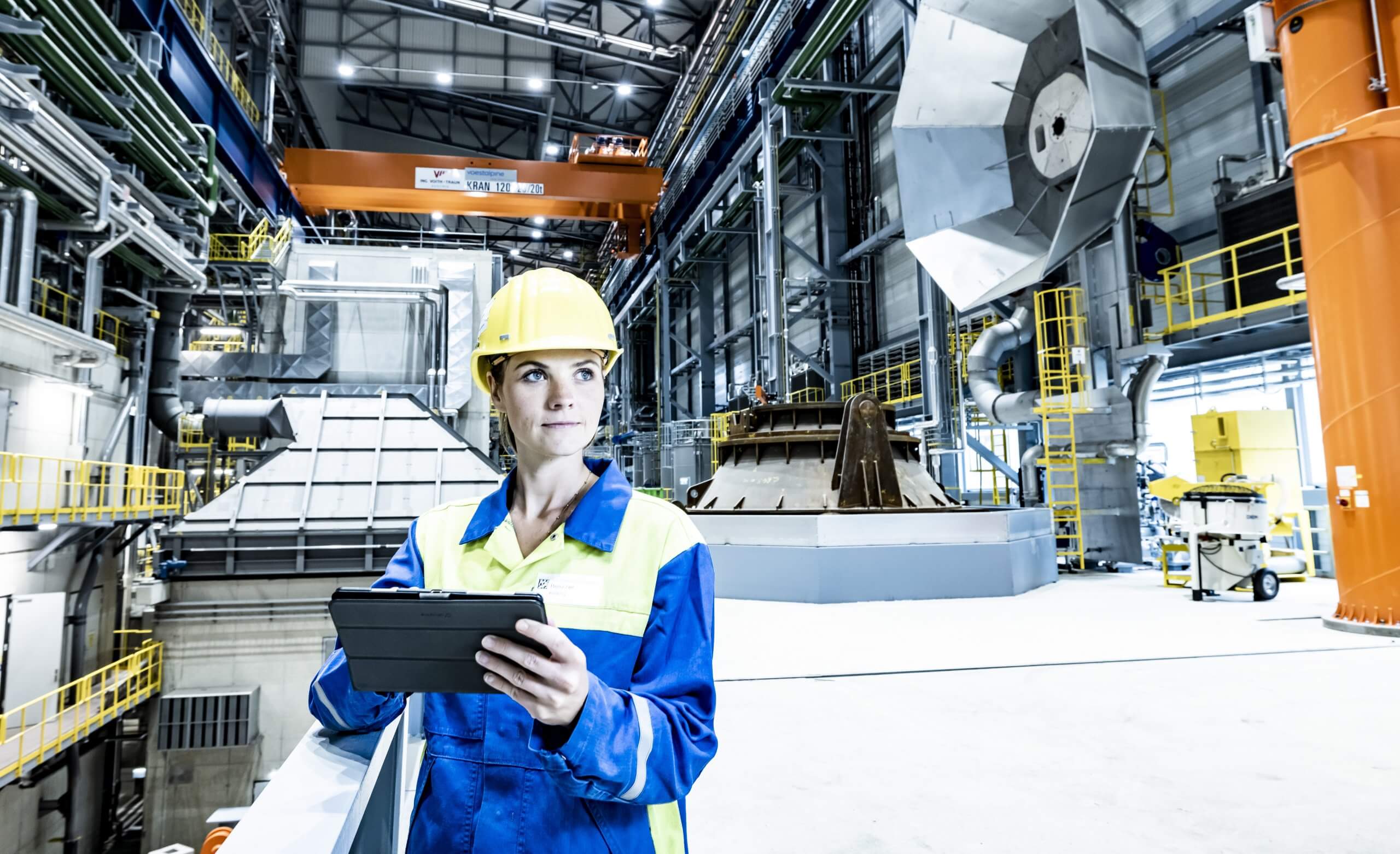 Special steel mill video